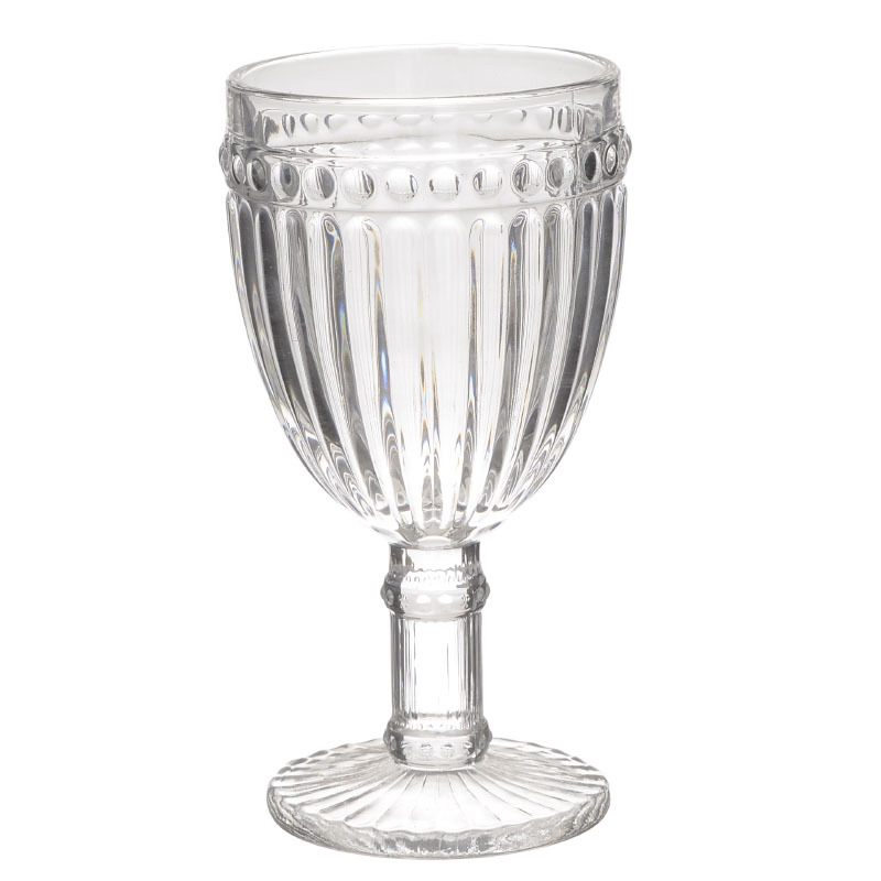 INART ΣΕΤ ΤΩΝ 6 ΠΟΤΗΡΙ ΚΡΑΣΙΟΥ ΔΙΑΦΑΝΟ 227mL Δ8Χ15 3-60-504-0001