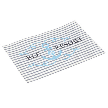 Inart Σετ των 6 Σουπλά Υφασμάτινο 'Ble Resort' 45X30 3-60-748-0009