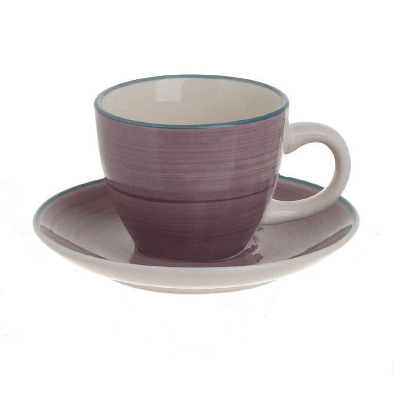INART ΣΕΤ ΤΩΝ 6 ΚΑΦΕ STONEWARE 90CC 3-60-766-0006
