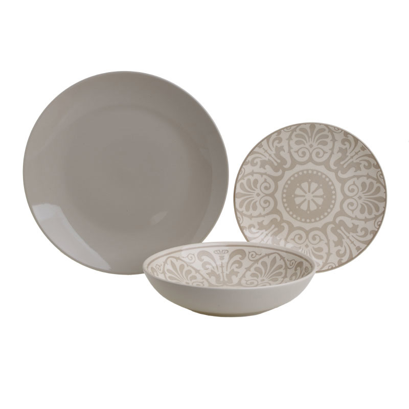 INART ΣΕΤ ΤΩΝ 18 ΦΑΓΗΤΟΥ STONEWARE 3-60-766-0013