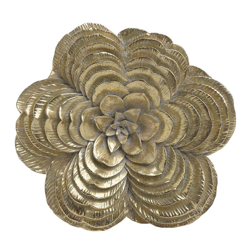 INART ΔΙΑΚΟΣΜΗΤΙΚΟ ΤΟΙΧΟΥ ΛΟΥΛΟΥΔΙ POLYRESIN 27_5X26_5X5 3-70-117-0119