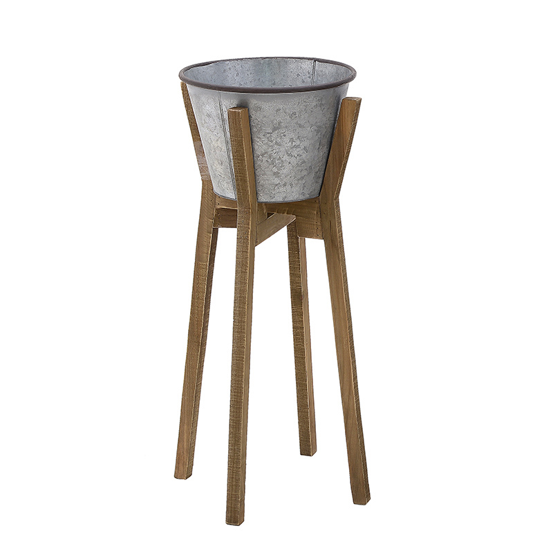 INART ΚΑΣΠΩ ΜΕΤΑΛΛΙΚΟ ΞΥΛΙΝΟ ΓΚΡΙ NATURAL Δ32X80 3-70-324-0036