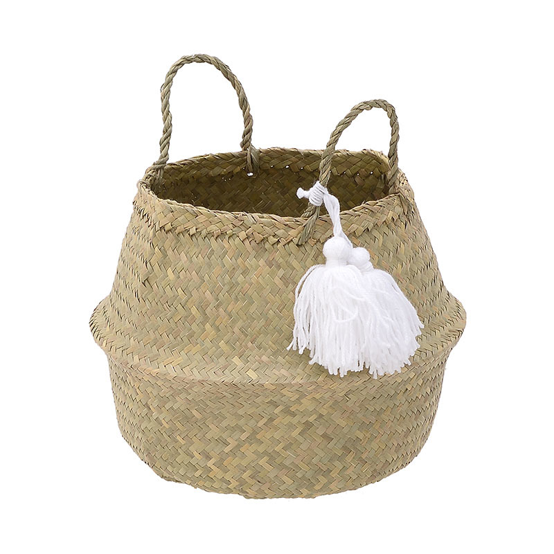 INART ΚΑΛΑΘΙ ΜΕ ΦΟΥΝΤΕΣ ΨΑΘΙΝΟ NATURAL ΛΕΥΚΟ Δ35Χ30 3-70-561-0085