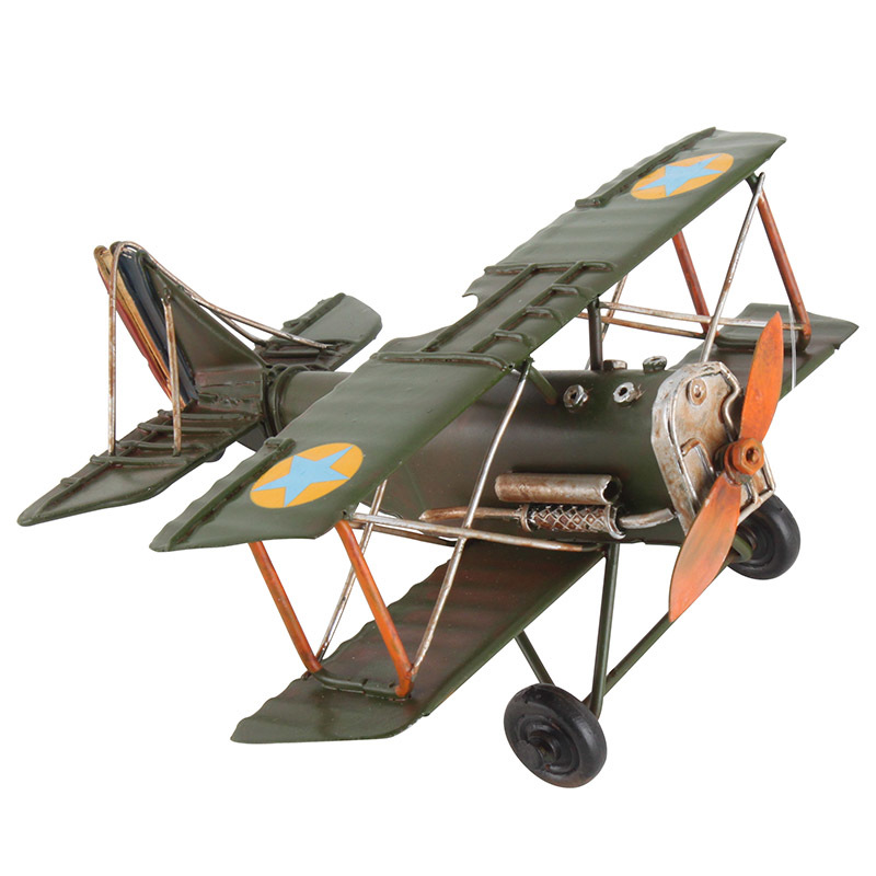 ΑΕΡΟΠΛΑΝΟ ΜΕΤΑΛΛΙΚΟ ΠΡΑΣΙΝΟ 16Χ16Χ8.5 3-70-726-0071