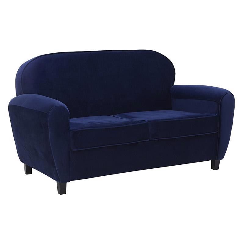 INART ΚΑΝΑΠΕΣ 2ΘΕΣΙΟΣ ΒΕΛΟΥΔΙΝΟΣ ΜΠΛΕ 145X70X80_40 3-50-252-0106