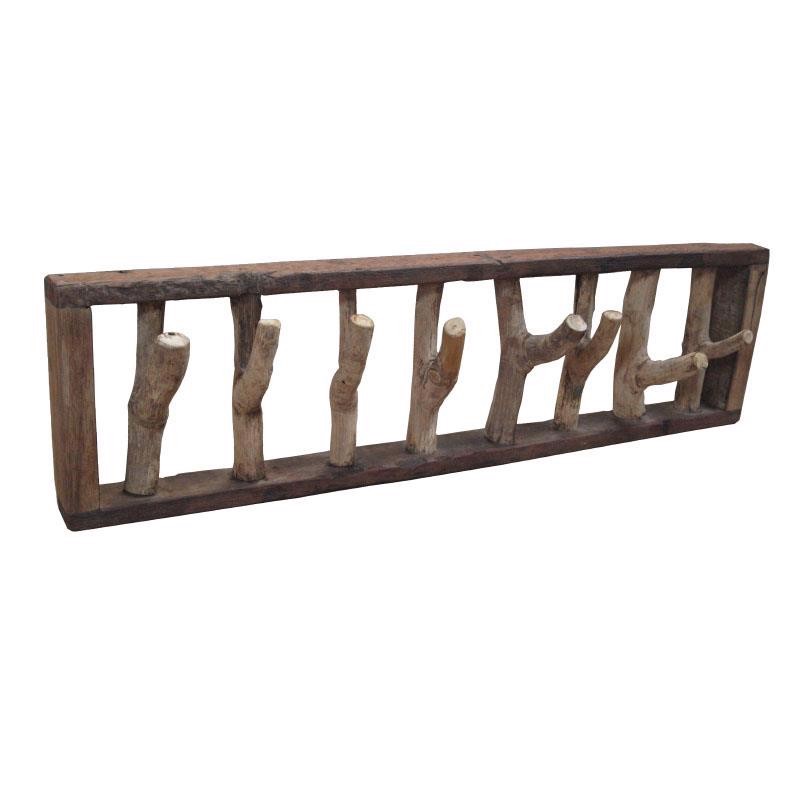INART ΚΡΕΜΑΣΤΑ 8 ΘΕΣΕΩΝ ΞΥΛΙΝΗ NATURAL 80X12X22 3-70-521-0013