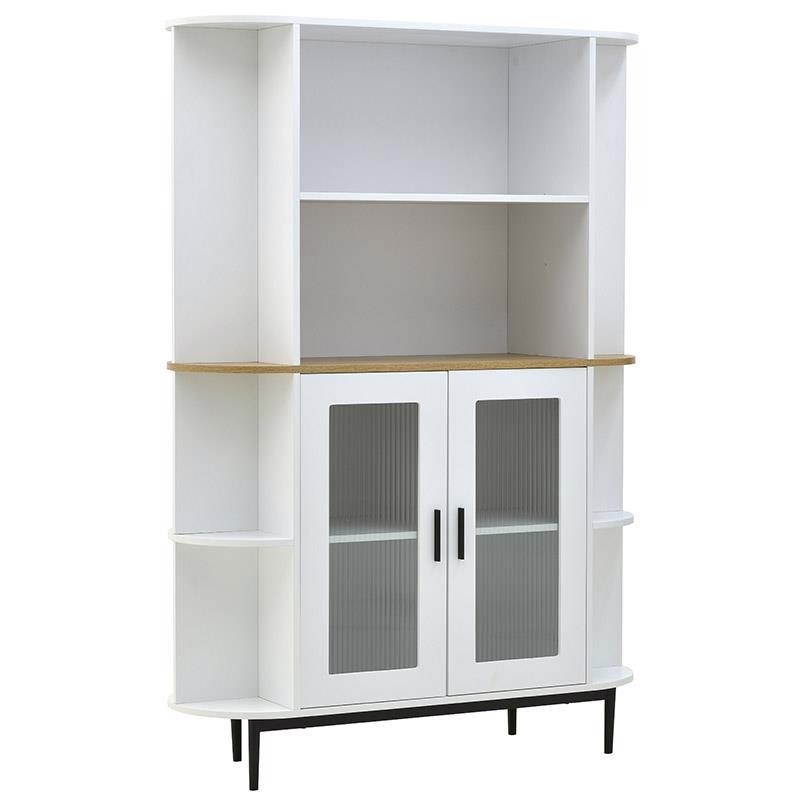 INART ΒΙΤΡΙΝΑ ΞΥΛΙΝΗ ΛΕΥΚΗ NATURAL 110X38X160 3-50-227-0013