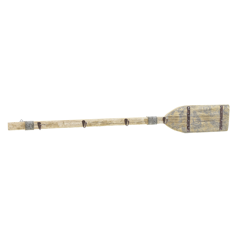 INART ΚΡΕΜΑΣΤΡΑ 4 ΘΕΣΕΩΝ ΚΟΥΠΙ ΞΥΛΙΝΟ NATURAL 120X5,5X15ΕΚ 4-70-887-0027