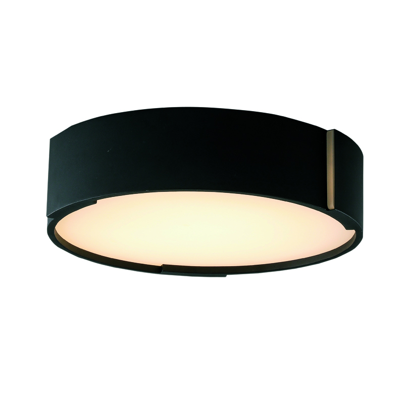 INLIGHT ΠΛΑΦΟΝΙΕΡΑ LED ΑΛΟΥΜΙΝΙΟΥ ΜΑΥΡΗ Δ60 6152-A