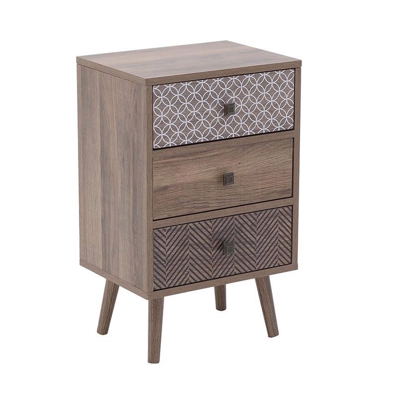 INART ΚΟΜΟΔΙΝΟ ΞΥΛΙΝΟ NATURAL 39X29X63 6-50-308-0002
