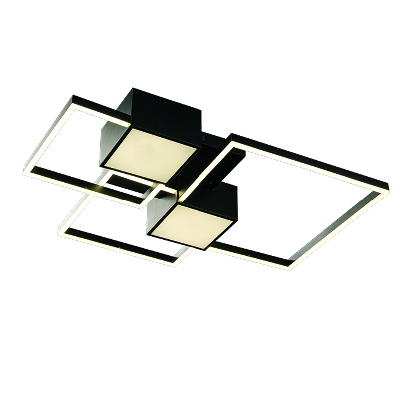 INLIGHT ΦΩΤΙΣΤΙΚΟ ΟΡΟΦΗΣ LED ΑΛΟΥΜΙΝΙΟΥ ΜΑΥΡΟ 6156