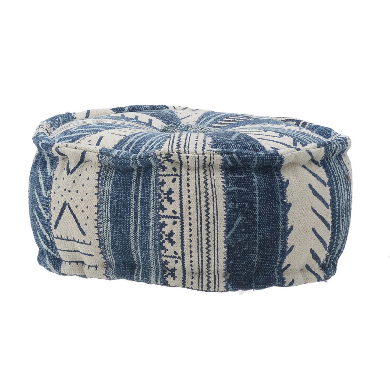 INART ΠΟΥΦ ΥΦΑΣΜΑΤΙΝΟ INDIGO ΛΕΥΚΟ 50Χ20 7-50-122-0011