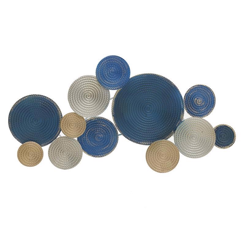 INART ΔΙΑΚΟΣΜΗΤΙΚΟ ΤΟΙΧΟΥ ΜΕΤΑΛΛΙΚΟ 105X7X52 3-70-714-0016
