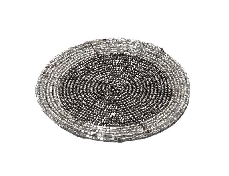 Σουβέρ Στρογγυλό Ασημί 10εκ YRA116K6 Espiel