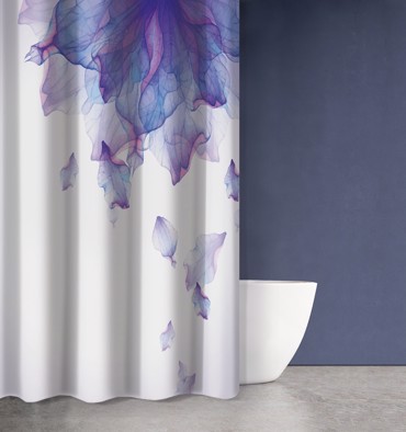 ΚΟΥΡΤΙΝΑ ΜΠΑΝΙΟΥ 180X200 SAINT CLAIR ABSTRACT DES 104