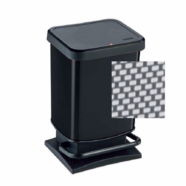 Dimitracas Χαρτοδοχείο 20lt 'Paso' Μαύρο 06993.001