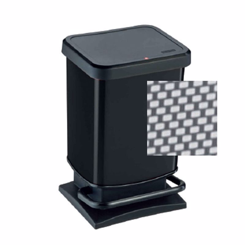 Dimitracas Χαρτοδοχείο 20lt 'Paso' Μαύρο 06993.001