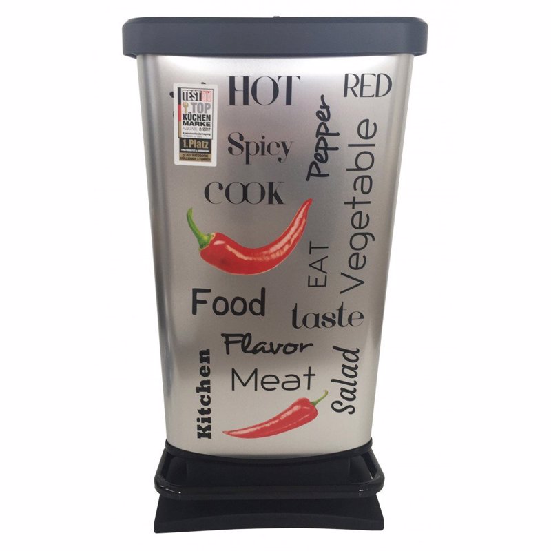 Dimitracas Χαρτοδοχείο ‘PASO SPICY’ Ασημί 06906.001