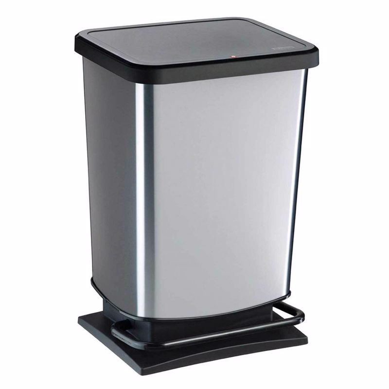 Dimitracas Χαρτοδοχείο 20Lt 'PASO' Ασημί 06901.001