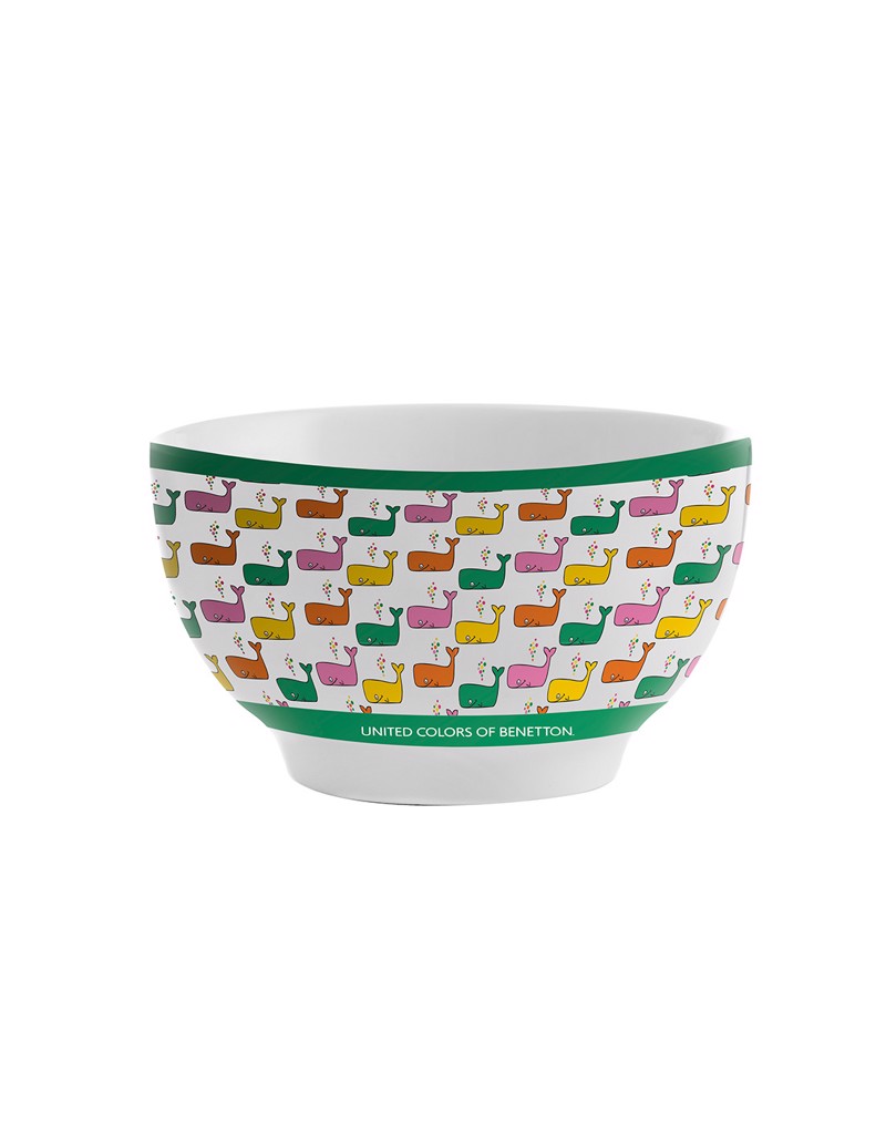 BENETTON Σετ 2 Τεμάχια Παιδικό Μπολ Πορσελάνης 650ml KI