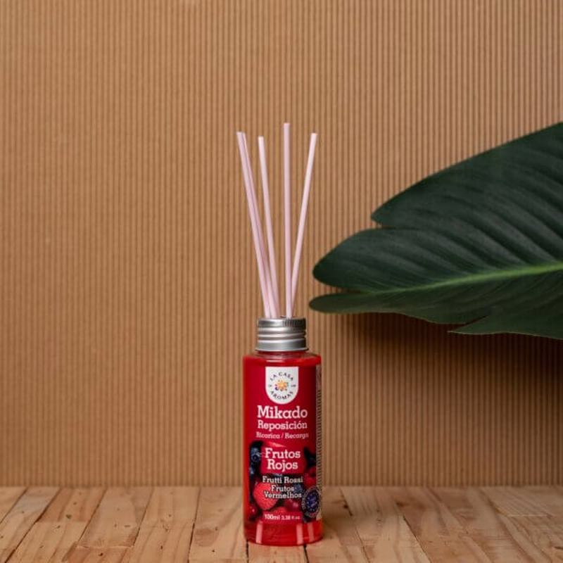 ΑΡΩΜΑΤΙΚΟ ΧΩΡΟΥ ΜΕ STICKS ΑΡΩΜΑ ΚΟΚΚΙΝΑ ΦΡΟΥΤΑ 100ML 039912