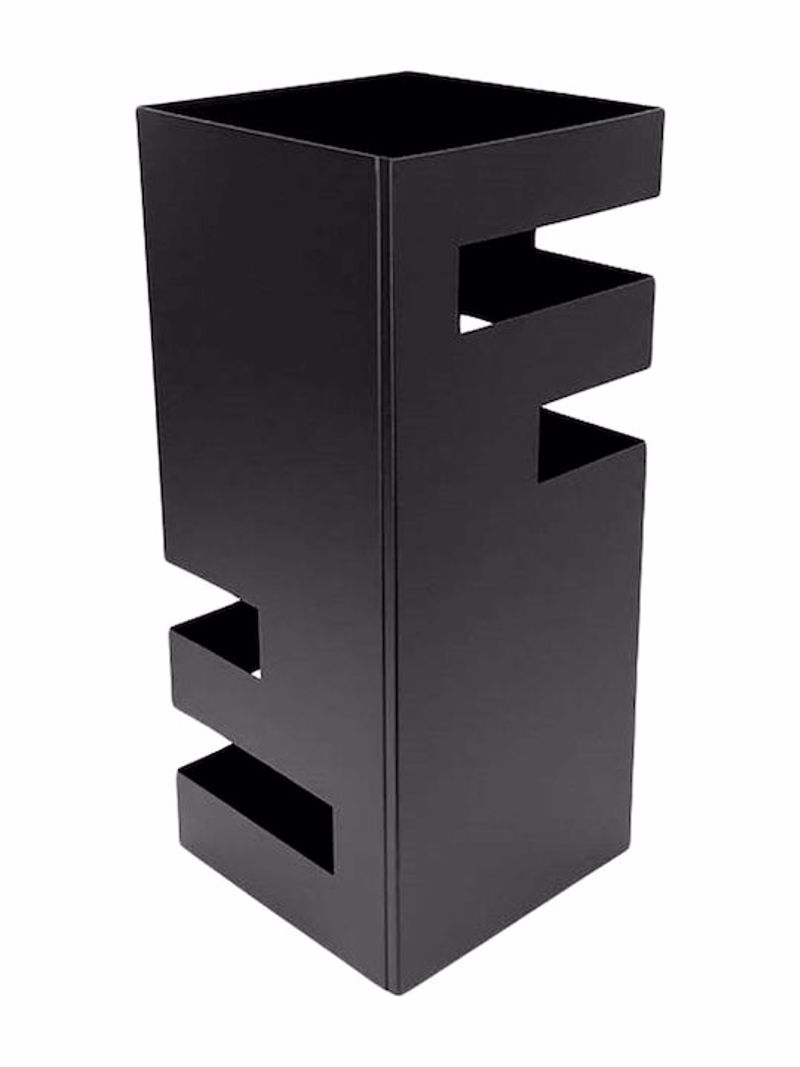 Μικροέπιπλα agiovlasitishome - ΣΗΜΑΝΤΙΚΟ: Σε περίπτωση διαφοράς τιμής από το κατάστημα ισχύει παντα και μόνο η τιμή του καταστήματος Import Hellas Ομπρελοθήκη Μεταλλική 19x19x44 cm Μαύρη 5