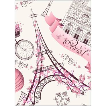 Ρόλερ με Ψηφιακή Εκτύπωση 'Paris' Α0902
