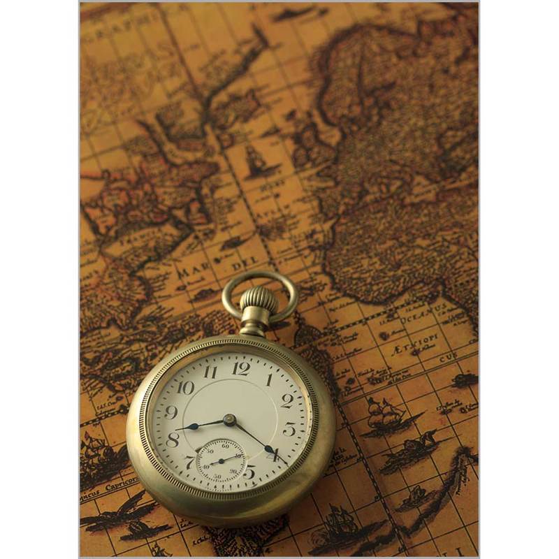 Κουρτίνες, στόρια agiovlasitishome - ΣΗΜΑΝΤΙΚΟ: Σε περίπτωση διαφοράς τιμής από το κατάστημα ισχύει παντα και μόνο η τιμή του καταστήματος Ρόλερ με Ψηφιακή Εκτύπωση 'Vintage Clock' Α0908