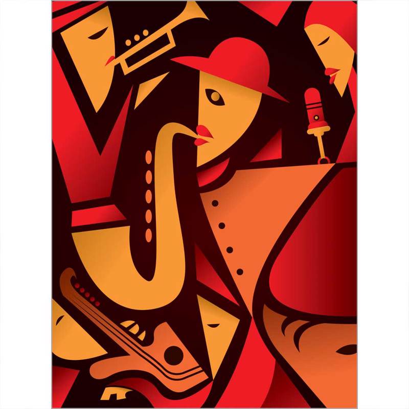 Κουρτίνες, στόρια agiovlasitishome - ΣΗΜΑΝΤΙΚΟ: Σε περίπτωση διαφοράς τιμής από το κατάστημα ισχύει παντα και μόνο η τιμή του καταστήματος Ρόλερ με Ψηφιακή Εκτύπωση Abstract 'Jazz' A1112