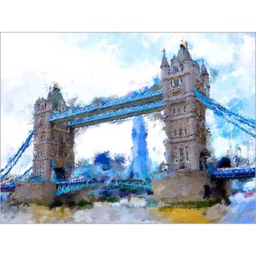 Ρόλερ με Ψηφιακή Εκτύπωση 'Tower Bridge' A1120