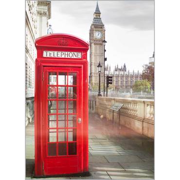 Ρόλερ με Ψηφιακή Εκτύπωση 'London View' Α1213