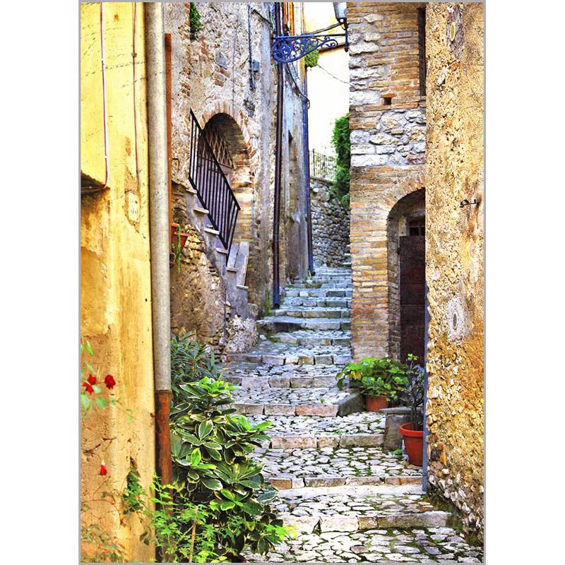 Κουρτίνες, στόρια agiovlasitishome - ΣΗΜΑΝΤΙΚΟ: Σε περίπτωση διαφοράς τιμής από το κατάστημα ισχύει παντα και μόνο η τιμή του καταστήματος Ρόλερ με Ψηφιακή Εκτύπωση 'Old Village' Α1221