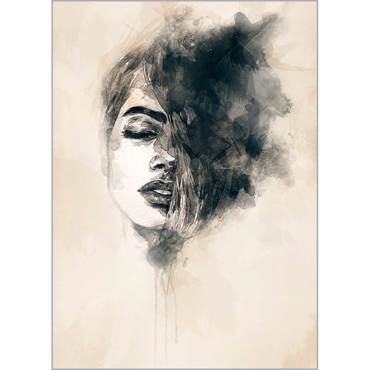 Ρόλερ με Ψηφιακή Εκτύπωση 'Beautiful Face' Α1406