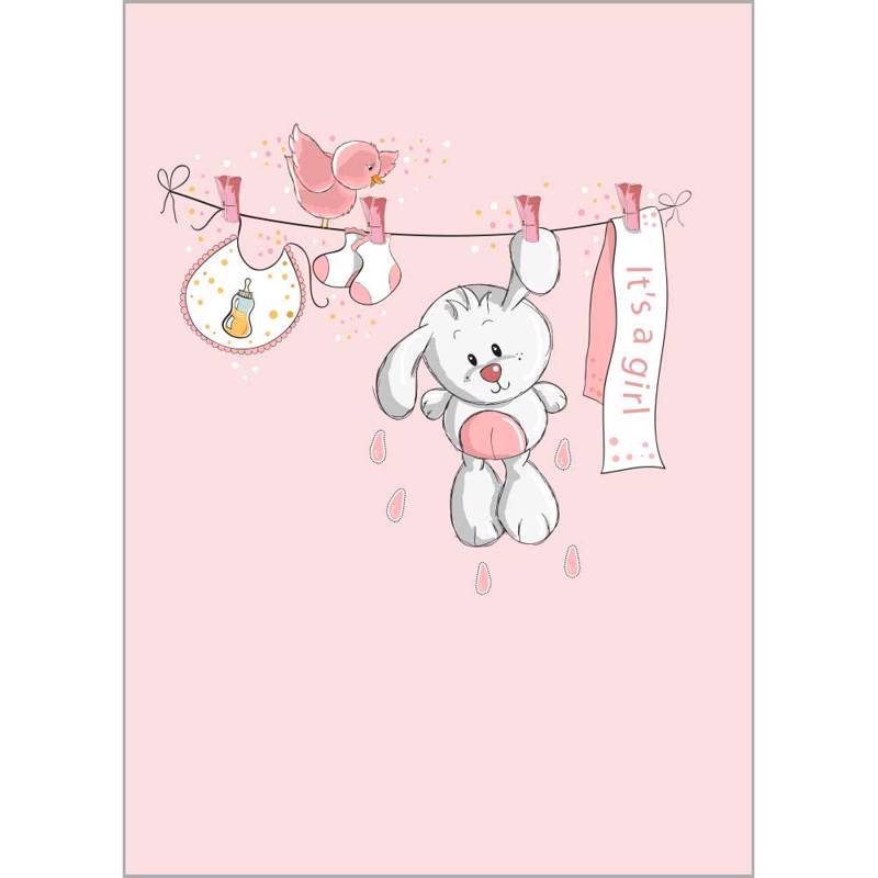 Κουρτίνες, στόρια agiovlasitishome - ΣΗΜΑΝΤΙΚΟ: Σε περίπτωση διαφοράς τιμής από το κατάστημα ισχύει παντα και μόνο η τιμή του καταστήματος Ρόλερ με Ψηφιακή Εκτύπωση 'It'S A Girl' Α1612