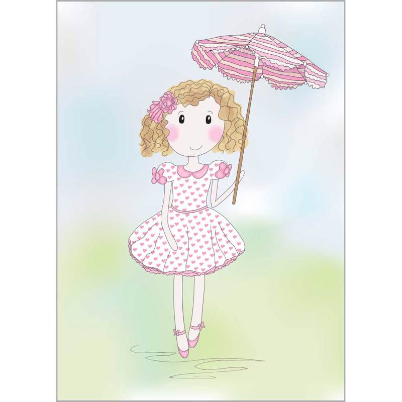 Κουρτίνες, στόρια agiovlasitishome - ΣΗΜΑΝΤΙΚΟ: Σε περίπτωση διαφοράς τιμής από το κατάστημα ισχύει παντα και μόνο η τιμή του καταστήματος Ρόλερ με Ψηφιακή Εκτύπωση 'Κορίτσι με Ομπρέλα' Α1618