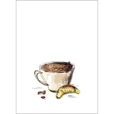 Ρόλερ με Ψηφιακή Εκτύπωση 'Breakfast' Α1701