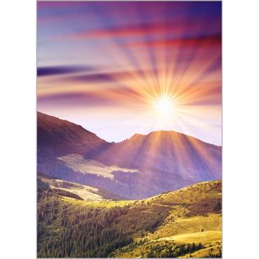 Ρόλερ με Ψηφιακή Εκτύπωση 'Sunset' Α1803