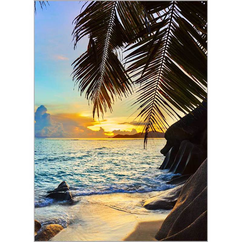 Κουρτίνες, στόρια agiovlasitishome - ΣΗΜΑΝΤΙΚΟ: Σε περίπτωση διαφοράς τιμής από το κατάστημα ισχύει παντα και μόνο η τιμή του καταστήματος Ρόλερ με Ψηφιακή Εκτύπωση 'Tropical Beach' Α1804