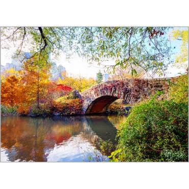 Ρόλερ με Ψηφιακή Εκτύπωση 'Gapstow Bridge' Α1819