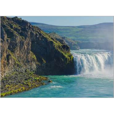 Ρόλερ με Ψηφιακή Εκτύπωση 'Waterfalls' Α1821