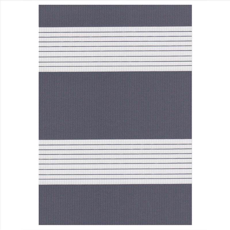 ZS118 Double Ρόλερ Ρυθμιζόμενης Σκίασης 'Zebra' Γκρι Σκ