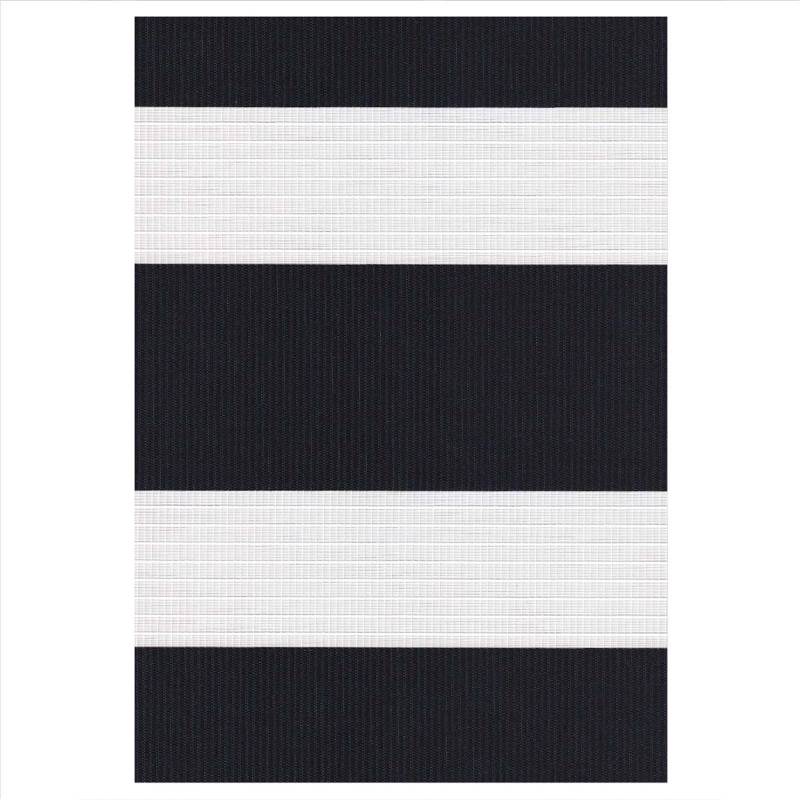 ZS206 Double Ρόλερ Ρυθμιζόμενης Σκίασης 'Zebra' Μαύρο