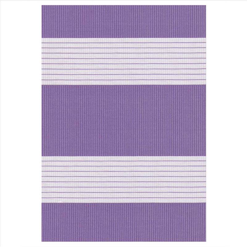 ZS220 Double Ρόλερ Ρυθμιζόμενης Σκίασης 'Zebra' Μωβ