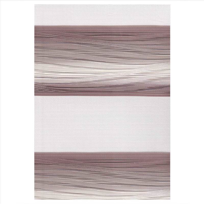 Κουρτίνες, στόρια agiovlasitishome - ΣΗΜΑΝΤΙΚΟ: Σε περίπτωση διαφοράς τιμής από το κατάστημα ισχύει παντα και μόνο η τιμή του καταστήματος ZA291 Double Ρόλερ Ρυθμιζόμενης Σκίασης 'Zebra' Πλισέ Μ