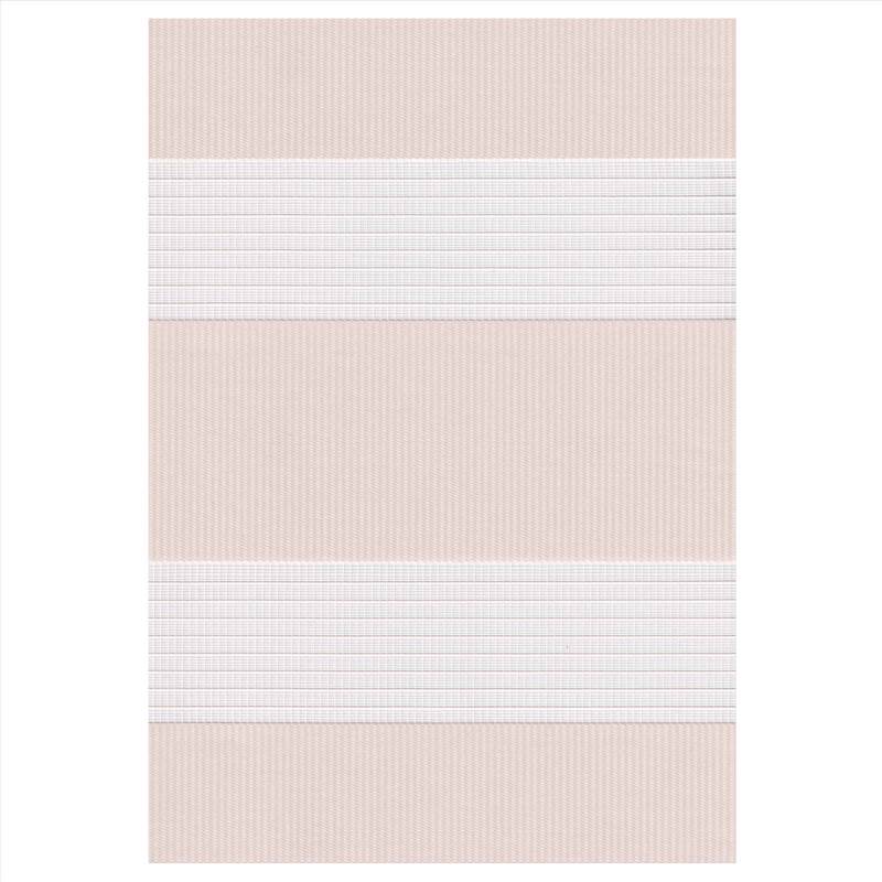 ZS201 Double Ρόλερ Ρυθμιζόμενης Σκίασης 'Zebra' με Ρίγα