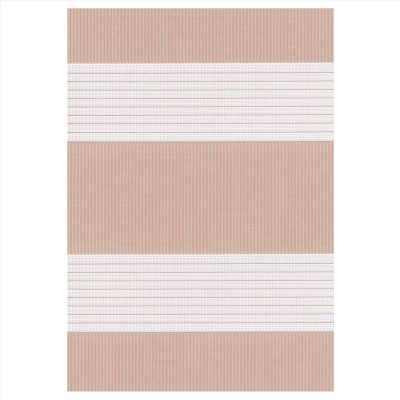 ZS202 Double Ρόλερ Ρυθμιζόμενης Σκίασης 'Zebra' με Ρίγα