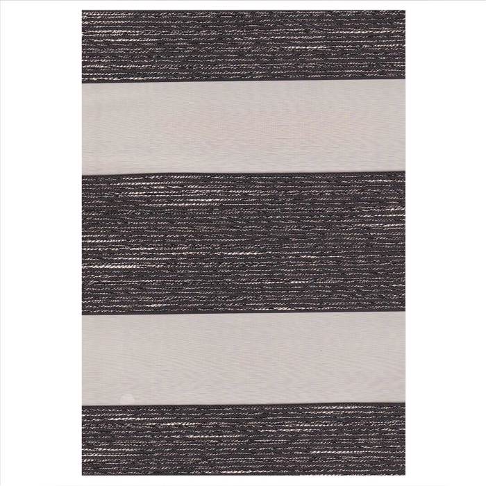 ZX249 Double Roler Ruthmizomenis Skiasis 'Zebra' Kafe me Bez Kentites Rigs