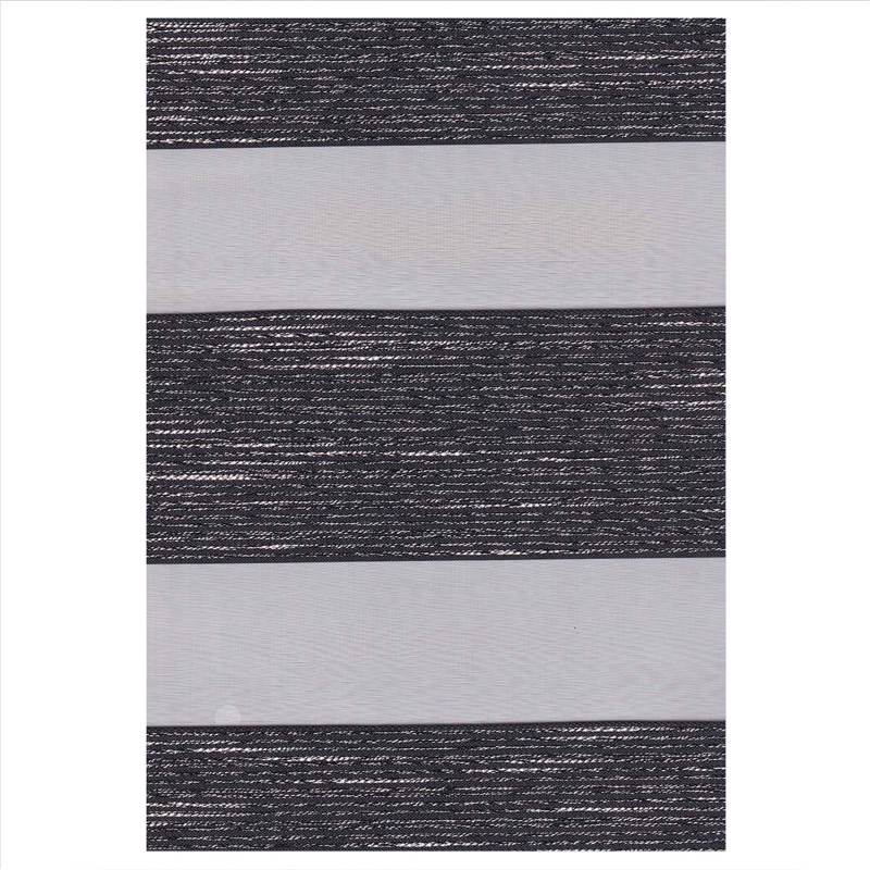 ZX251 Double Ρόλερ Ρυθμιζόμενης Σκίασης 'Zebra' Μαύρο μ