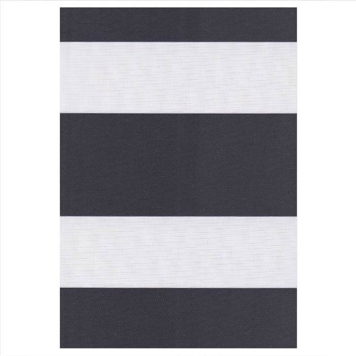 ZB133 Blackout Double Roler Ruthmizomenis Skiasis 'Zebra' Anthraki