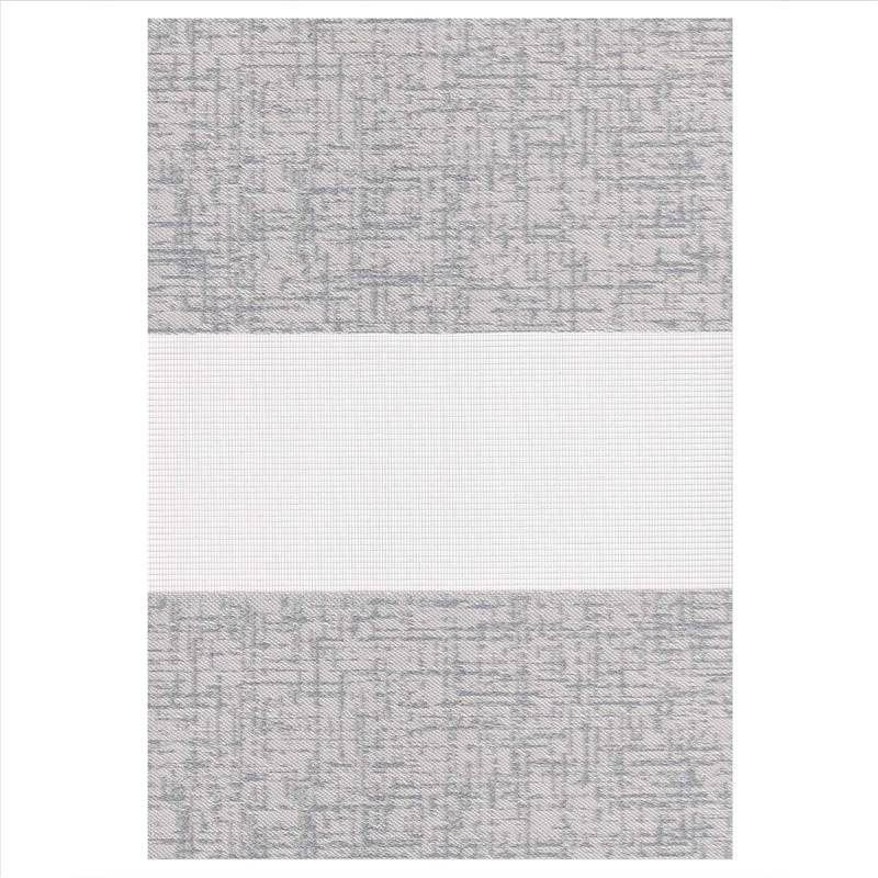 Κουρτίνες, στόρια agiovlasitishome - ΣΗΜΑΝΤΙΚΟ: Σε περίπτωση διαφοράς τιμής από το κατάστημα ισχύει παντα και μόνο η τιμή του καταστήματος ZK297 Double Ρόλερ Ρυθμιζόμενης Σκίασης 'Zebra' Γκρι/Ασ